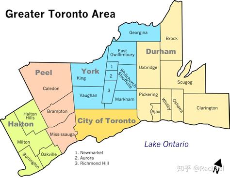 list of cities in toronto